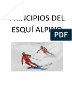 Los Principios Del Esquí Alpino