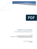 Evaluasi 1 PWK IV - Critical Review