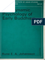 Johansson - Dynamic Psychology Early Buddhism