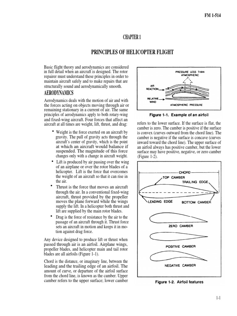 Helicopter Flight Principles Explained | PDF | Helicopter Rotor ...