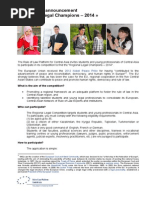 Download Competition Annoucement - Regional Legal Chamions 2014 RU and En by ThomasdeLacoast SN220247464 doc pdf