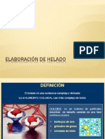 Elaboración de Helado