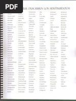 Download Palabras Que Describen Los Sentimientos by Orientacin Familiar Profesional SN22025589 doc pdf