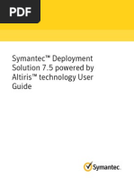 Download Symantec Deployment Solution 75 Powered by Altiris User Guide by Shahid Wahab Nawab SN220256352 doc pdf