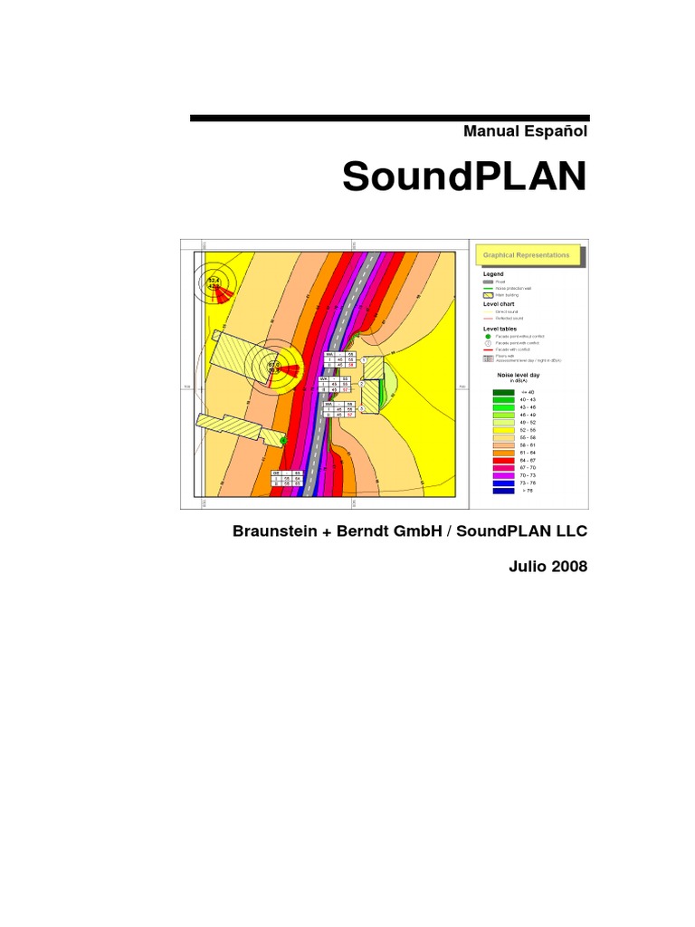 Manual de SoundPLAN en Español | PDF | Point and Click | Tabla (base de ...