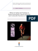 Aging and Training on Sprint Perf