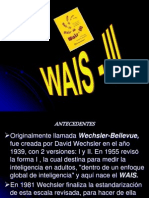 Wais III Manual