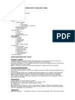 A Child With Respiratory Dysfunctions