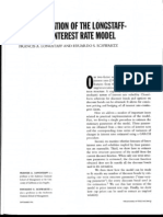 •Implementation of the Longstaff-Schwartz Interest Rate Model