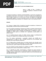 Código de Ética de Arquitetura