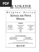 ULINE ICE Service - Manual