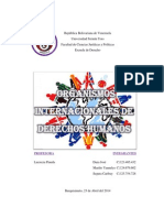 Organismos Internacionales. Derecho Internacional. M612. Caribay Segura, Yannelys Mariño, Jose Daza.
