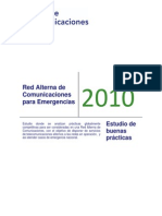 Red de comunicaciones alternas para emergencias