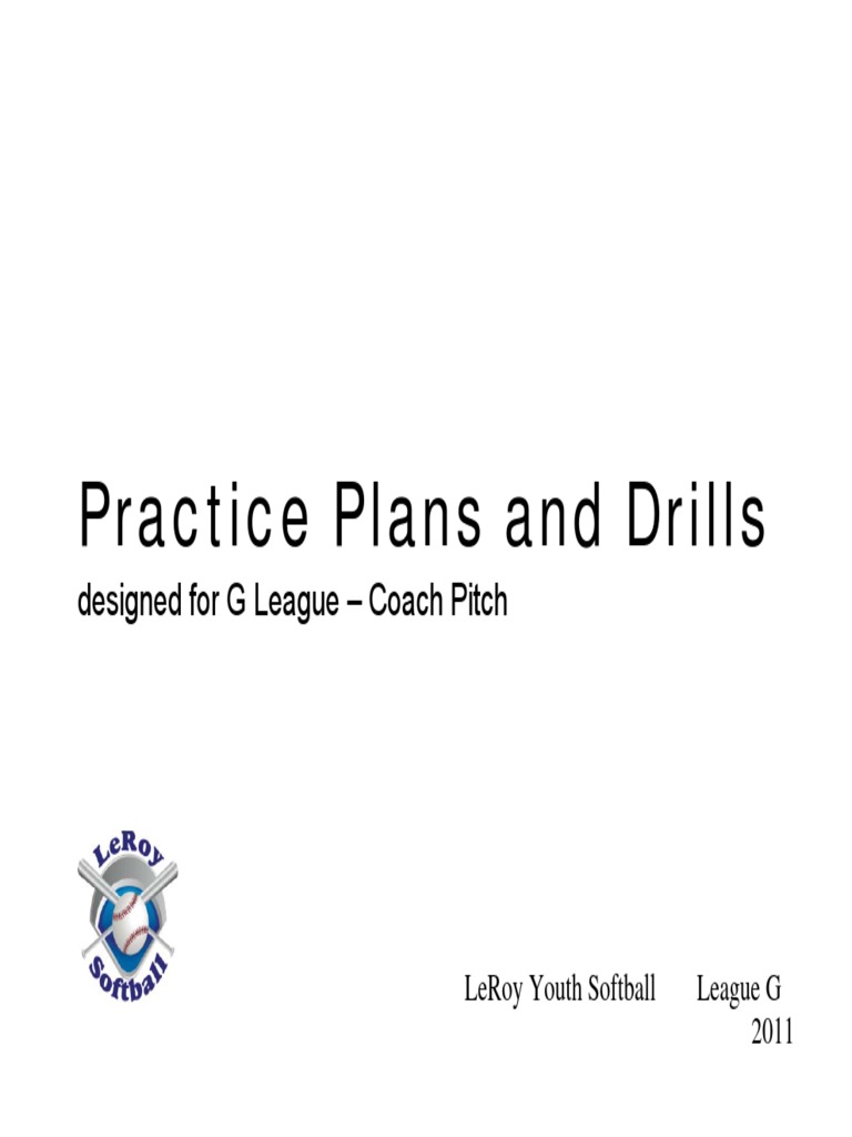 Developing Softball Fundamentals A Guide to Effective Practice Plans