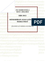 20130919220913PANDUAN KERJA KURSUS Asas Literasi Maklumat Semester 1 20132014 PDF-1