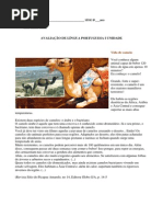 Oitavo Ano Avaliação