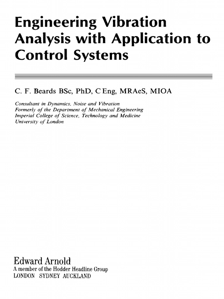 Vibration Analysis of Continuous Systems | PDF | Normal Mode | Wave ...