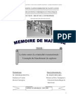 Mémoire de Thomas Diatta