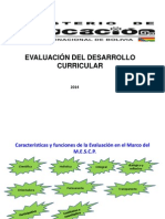 Reglamento Evaluacion 22 de Enero 2014