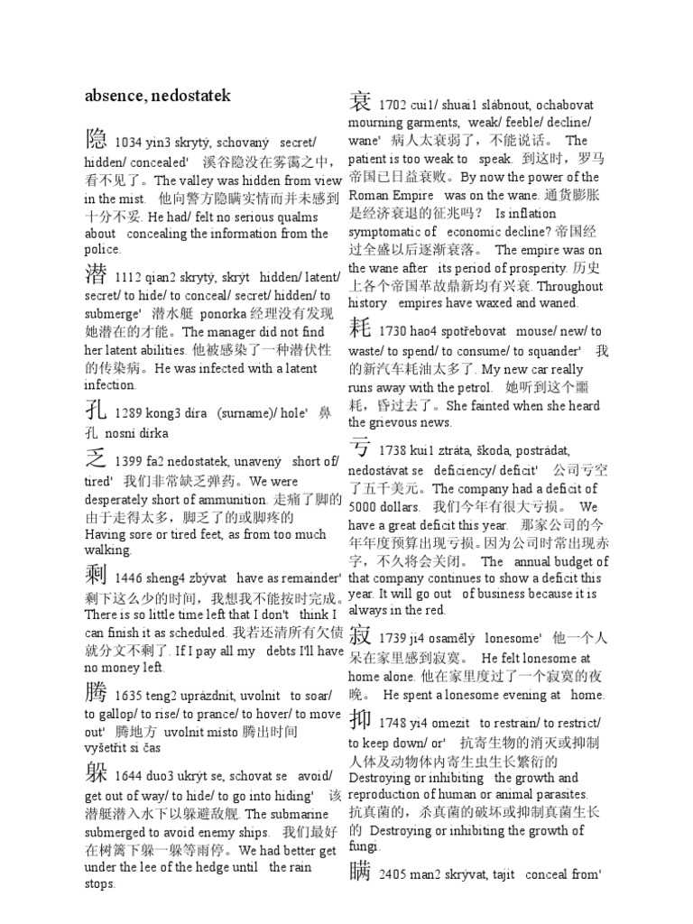 Chinese Characters Grouped By Topic Sulfur Tin