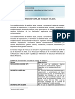 Tema 1 - Manejo Integral de Residuos Sólidos