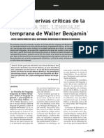 137279608 Critica a La Filosofia Del Lenguaje de Walter Benjamin