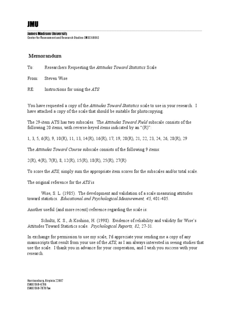 ATS Scale Usage Instructions | PDF