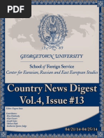 Download CERES News Digest - Week13 Vol4 April 21-25 by Center for Eurasian Russian and East European Studies SN220329203 doc pdf