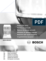 Bosch SGV43E93EU Manual