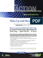 Wakeup With Wavefront at ASCRS in Boston