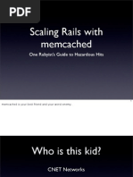 Download Scaling Rails with memcached by Oleksiy Kovyrin SN2203398 doc pdf