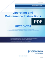 Operating and Mantenance HP20D