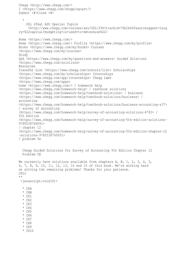 Survey of accounting 6th edition pdf picture