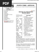 Entrevista Com o Padre Christian Alexandria Agreda