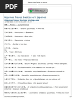 Algumas Frases Basicas Em Japones