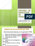 Proceso de Resolución de Problemas Triz