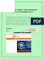 Tutorial Insertar Pagina en Moodle