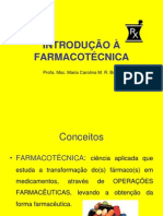 Introducao a Farmacotecnica - c