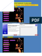 Manual de Instalación Ecuakaraoke