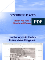 Describing Places: Band 4 PBS Form 3 Describe and Compare