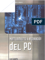 Mantenimiento Y Reparacion Del PC