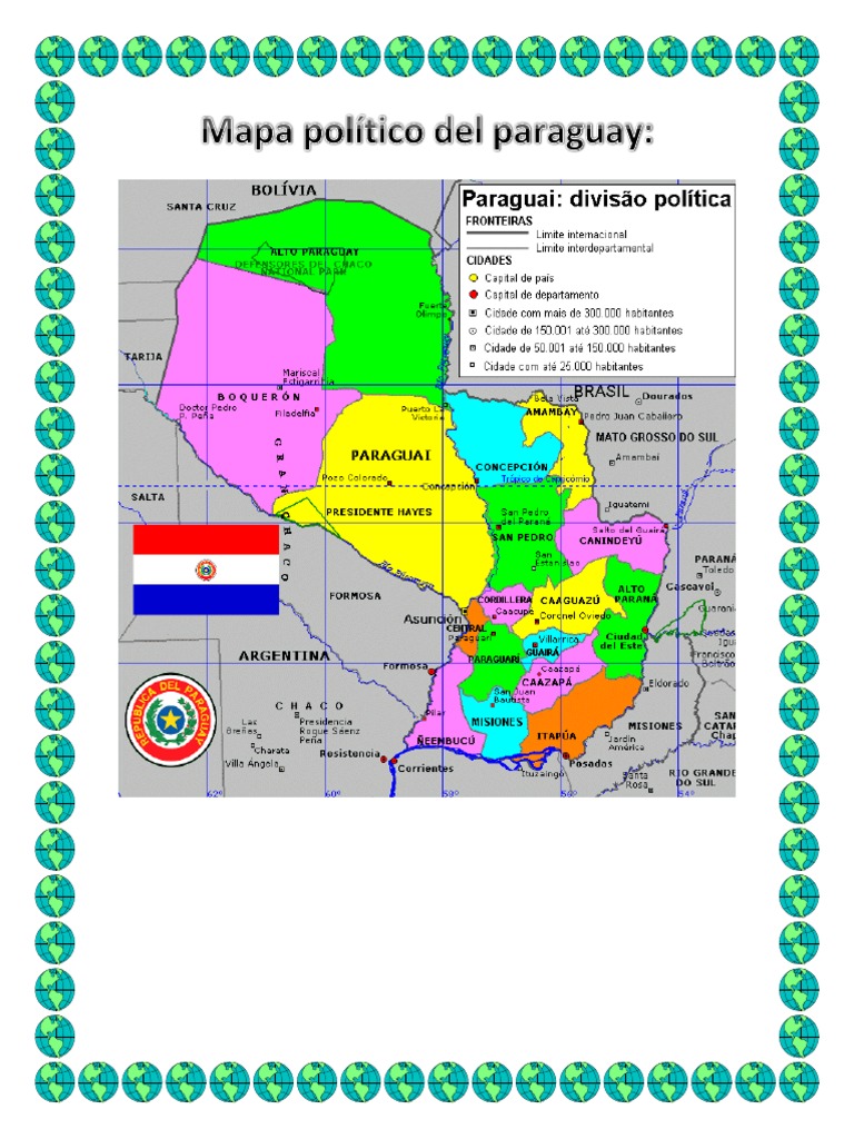Mapa Político Del Paraguay | PDF