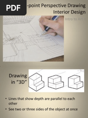 1 Point Perspective Drawing