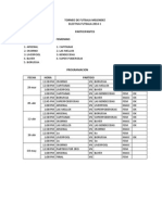 Boletin de Resultados Torneo 2014-1