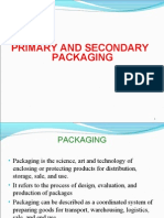 Primary and Second Packaging