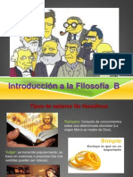 Introducción A La Filosofía B