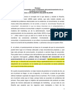 Ensayo Filosofia Del Consumidor