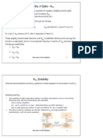 Chapter 17 Part 2 Solubility