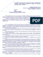 Litigiu Având CA Obiect Aplicarea Sancţiunii Prevăzută de Art