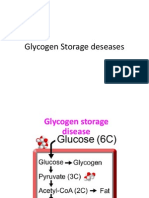 Glycogen Storage Deseases